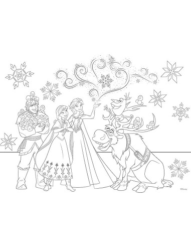 Disney Puzzle Supermaxi 24 Frozen | Shop in Casa