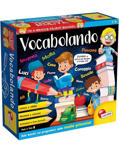 Vocabolando Piccolo Genio Giochi Educativi | Shop in Casa
