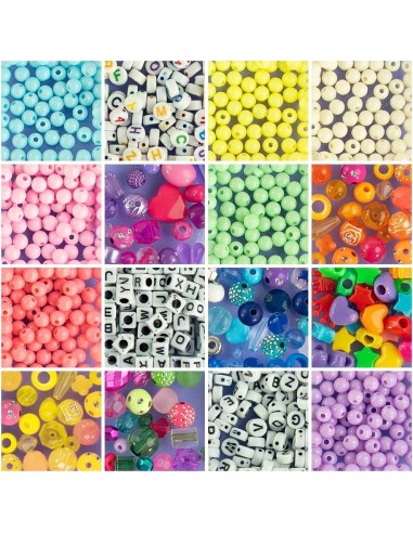 Perline ABC 800 pezzi, creazione bijoux, Nice Group | shop in casa