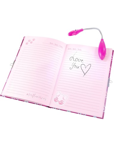 Influencer Diario Segreto Squishy Gatto, Set Scrittura per Bambini | shop in casa