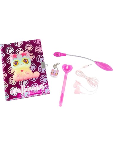 Influencer Diario Segreto Squishy Gatto, Set Scrittura per Bambini | shop in casa