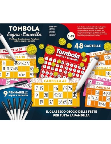 Ludoteca Tombola Segna E Cancella | shop in casa