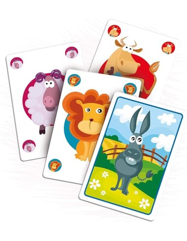 Ludoteca Le Carte Dei Bambini Asino, Gioco di Carte per Bambini | shop in casa