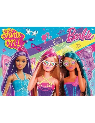 GIOCHI DI SOCIETA'E PUZZLE: vendita online Barbie Puzzle Maxifloor 60, Puzzle 70x50 cm, 60 Pezzi, Ricostruisci Immagini Barbi...