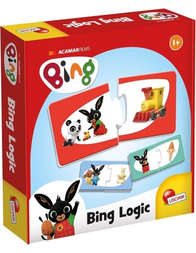 Bing Logic - Gioco Educativo con 16 Mini-Puzzle Autocorrettivi per Sviluppare il Pensiero Logico e l'Associazione | shop in casa
