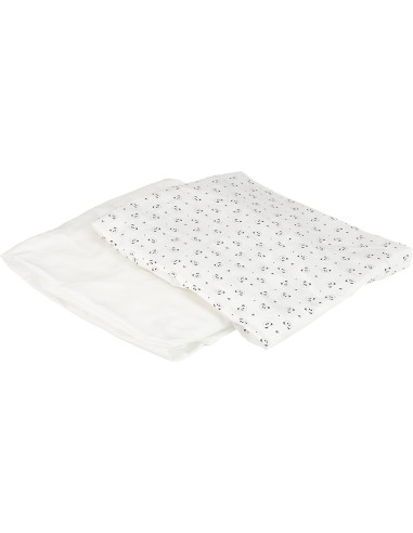 Set Lenzuola Culla Chicco 2 Pezzi Next2Me Panda - Shopincas.it