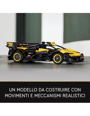GIOCATTOLO PUBBLICIZZATO: vendita online LEGO Technic Bugatti Bolide, Kit di Costruzione Supercar, Modellino Auto Giocattolo ...