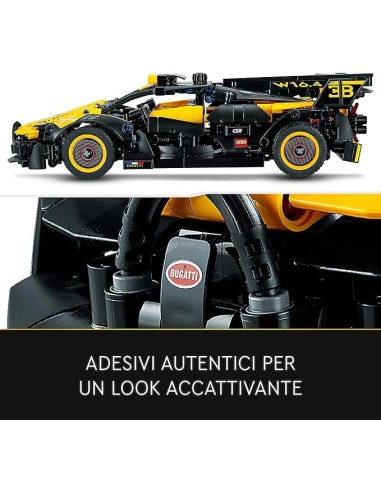 GIOCATTOLO PUBBLICIZZATO: vendita online LEGO Technic Bugatti Bolide, Kit di Costruzione Supercar, Modellino Auto Giocattolo ...