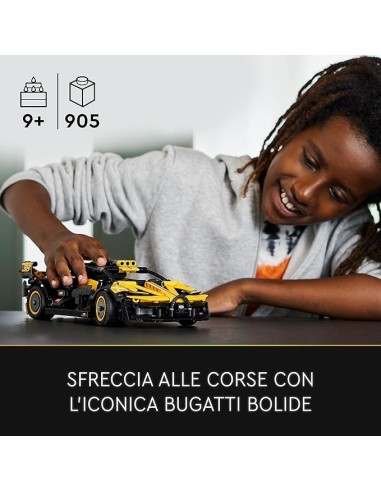 GIOCATTOLO PUBBLICIZZATO: vendita online LEGO Technic Bugatti Bolide, Kit di Costruzione Supercar, Modellino Auto Giocattolo ...
