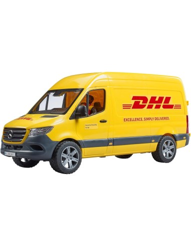 Camion DHL Sprinter con Personaggio, Mercedes Benz Sprinter Bruder, Porte Apribili | shop in casa