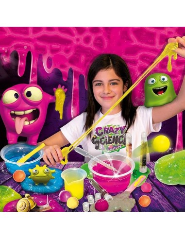 Crazy Science Laboratorio della Dottoressa Slime, Kit di Esperimenti e Slime | shop in casa