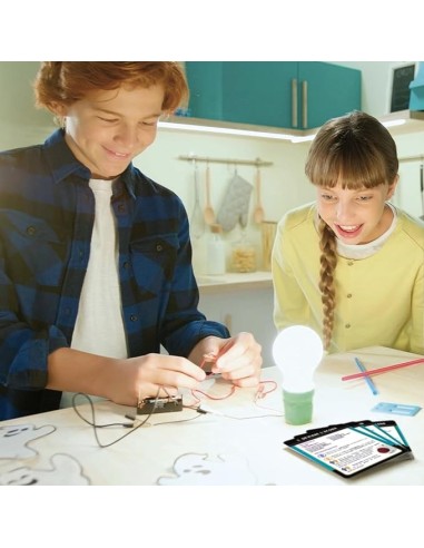 I'm a Genius Scienza in Casa Elettricità, Kit con Lampadina, Cannucce, Palloncini e Oltre 50 Esperienze Scientifiche | shop in c