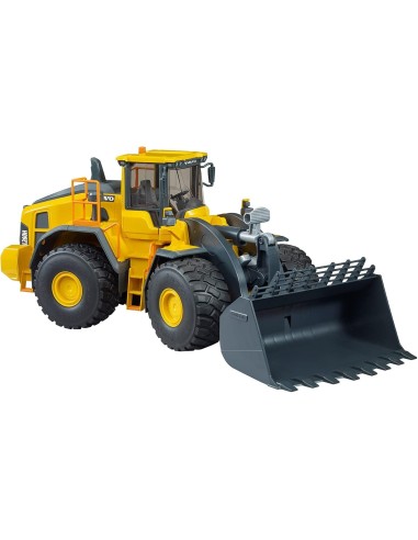 Pala Gommata Volvo L260H Bruder, Veicolo da Costruzione con Braccio di Carico, Scala 1:16 | shop in casa