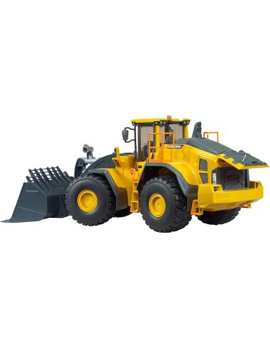 Pala Gommata Volvo L260H Bruder, Veicolo da Costruzione con Braccio di Carico, Scala 1:16 | shop in casa