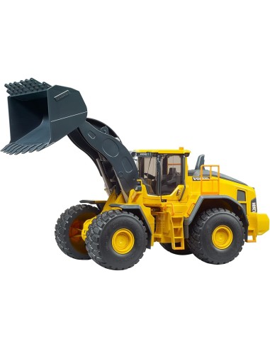 Pala Gommata Volvo L260H Bruder, Veicolo da Costruzione con Braccio di Carico, Scala 1:16 | shop in casa
