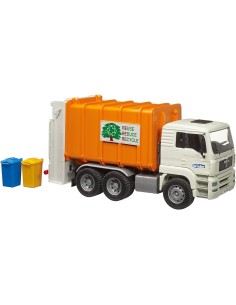Camion MAN TGA dei Rifiuti con Caricatore Posteriore Bruder, Veicolo da Gioco Scala 1:16 | shop in casa 2