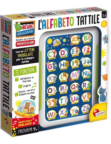 Montessori Alfabetiere Tattile Elettronico - Apprendimento Interattivo per Bambini | shop in casa