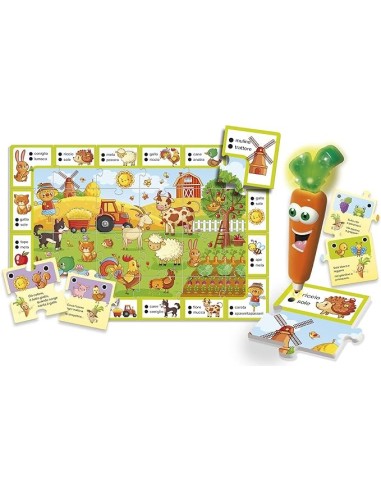 Carotina Penna Parlante Allegra Fattoria - Gioco Educativo per lo Sviluppo Logico | shop in casa