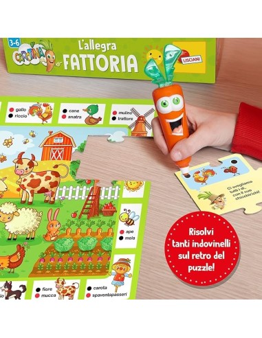 Carotina Penna Parlante Allegra Fattoria - Gioco Educativo per lo Sviluppo Logico | shop in casa