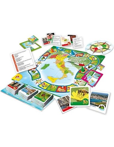 Il Grande Gioco Dell'Italia - Gioco Educativo per Scoprire l'Italia | shop in casa