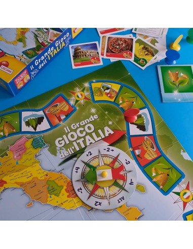 Il Grande Gioco Dell'Italia - Gioco Educativo per Scoprire l'Italia | shop in casa