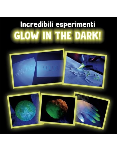 I'm a Genius Laboratorio del Buio - Esperimenti Glow in the Dark | shop in casa