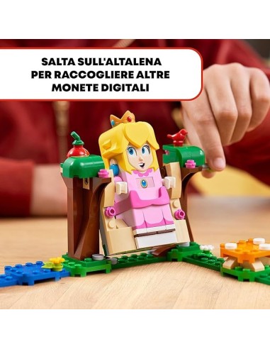 GIOCATTOLO PUBBLICIZZATO: vendita online LEGO Super Mario Starter Pack Avventure di Peach 71403, Set da Costruire con Princip...