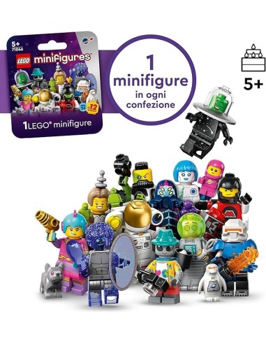 GIOCATTOLO PUBBLICIZZATO: vendita online LEGO Minifigures Serie 26 Spazio 71046, 1 di 12 Personaggi Giocattolo a Caso, Idea R...