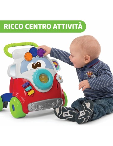 Chicco Happy Hippy 2in1 - Primi Passi e Centro Attività Manuali per Bambini