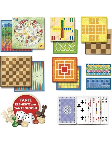 Riuniti Più di 100 Giochi - Scatola Deluxe per il Massimo Divertimento | shop in casa