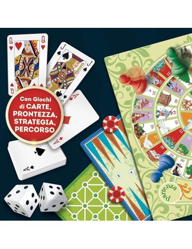 Riuniti Più di 100 Giochi - Scatola Deluxe per il Massimo Divertimento | shop in casa