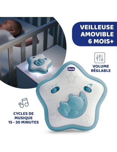 Chicco Rainbow Sky Arco Lettino 2in1 - Luce Notturna e Musica Rilassante per Neonati