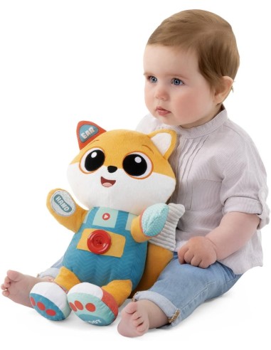 ABC Foxy la Volpe - Peluche Bilingue Interattivo - Shop in Casa