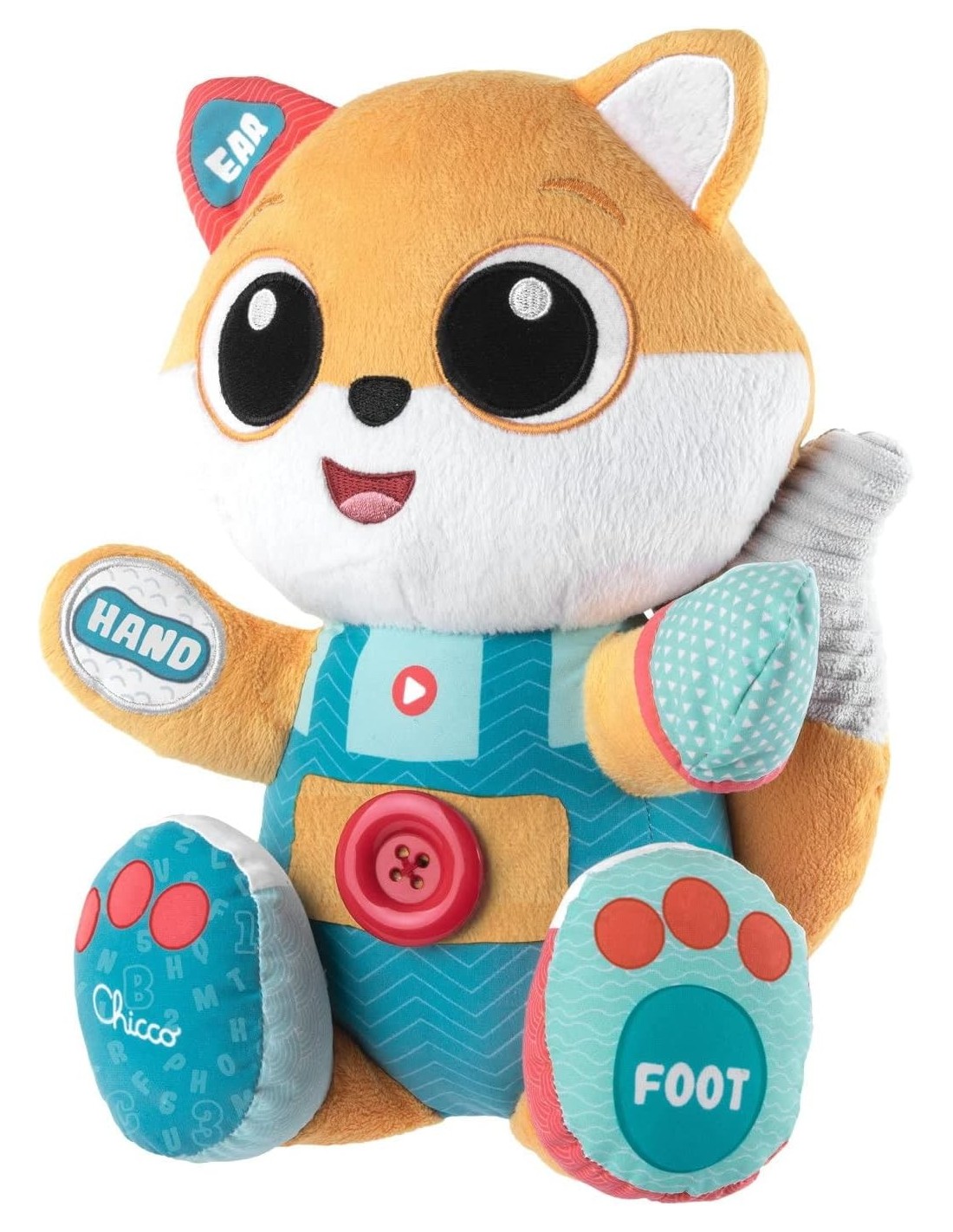 ABC Foxy la Volpe - Peluche Bilingue Interattivo - Shop in Casa