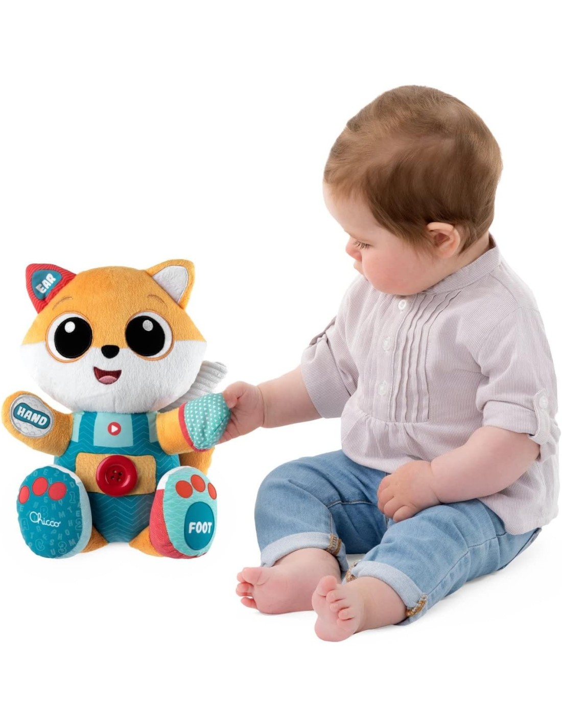 ABC Foxy la Volpe - Peluche Bilingue Interattivo - Shop in Casa