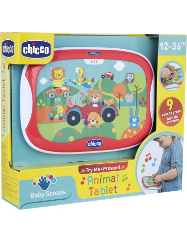 Chicco Tablet Degli Animali - Gioco Elettronico Parlante per Bambini 12-36 Mesi