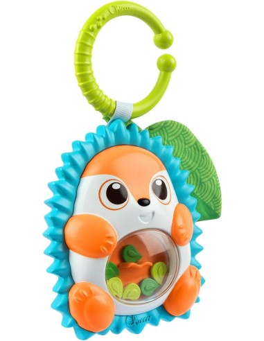Chicco Sonaglio Musicale a Forma di Riccio - Giochi per Bambini 6-36 Mesi