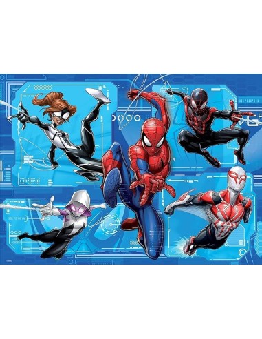 GIOCHI DI SOCIETA'E PUZZLE: vendita online Marvel Puzzle DF Maxi Floor 108 Pezzi Spiderman - Puzzle Double Face in offerta