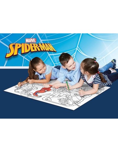 GIOCHI DI SOCIETA'E PUZZLE: vendita online Marvel Puzzle DF Maxi Floor 108 Pezzi Spiderman - Puzzle Double Face in offerta