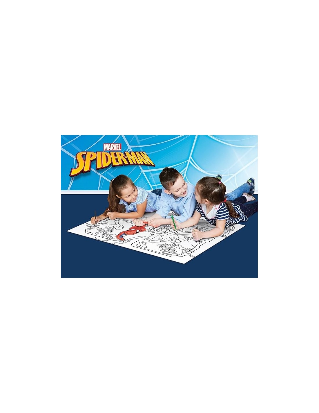 GIOCHI DI SOCIETA'E PUZZLE: vendita online Marvel Puzzle DF Maxi Floor 108 Pezzi Spiderman - Puzzle Double Face in offerta