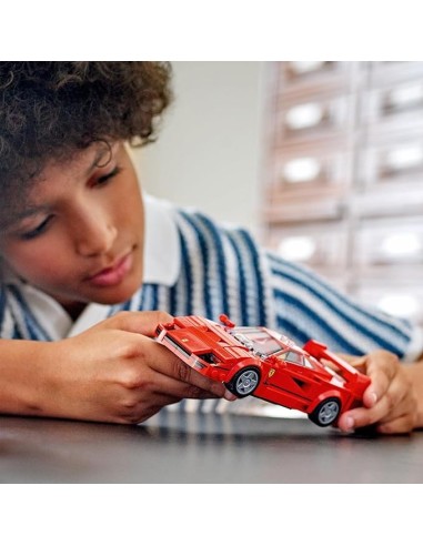 GIOCATTOLO PUBBLICIZZATO: vendita online LEGO Speed Champions Ferrari F40 76934, Modellino Supercar da Costruire, Auto da Col...