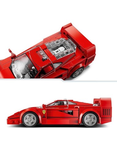 GIOCATTOLO PUBBLICIZZATO: vendita online LEGO Speed Champions Ferrari F40 76934, Modellino Supercar da Costruire, Auto da Col...
