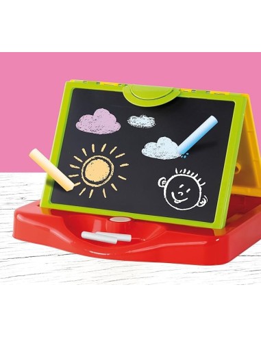 Carotina Lavagna Magnetica 3 in 1 - Educativa e Divertente per Bambini