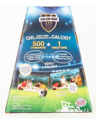 Calcio Quiz - Gioco di Domande per Bambini 7+ e Adulti | shop in casa