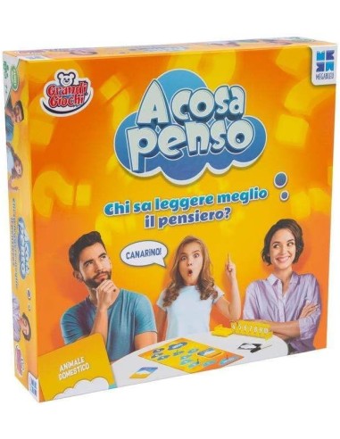 A Cosa Penso? Gioco in Scatola Interattivo - Divertimento per 3-6 Giocatori