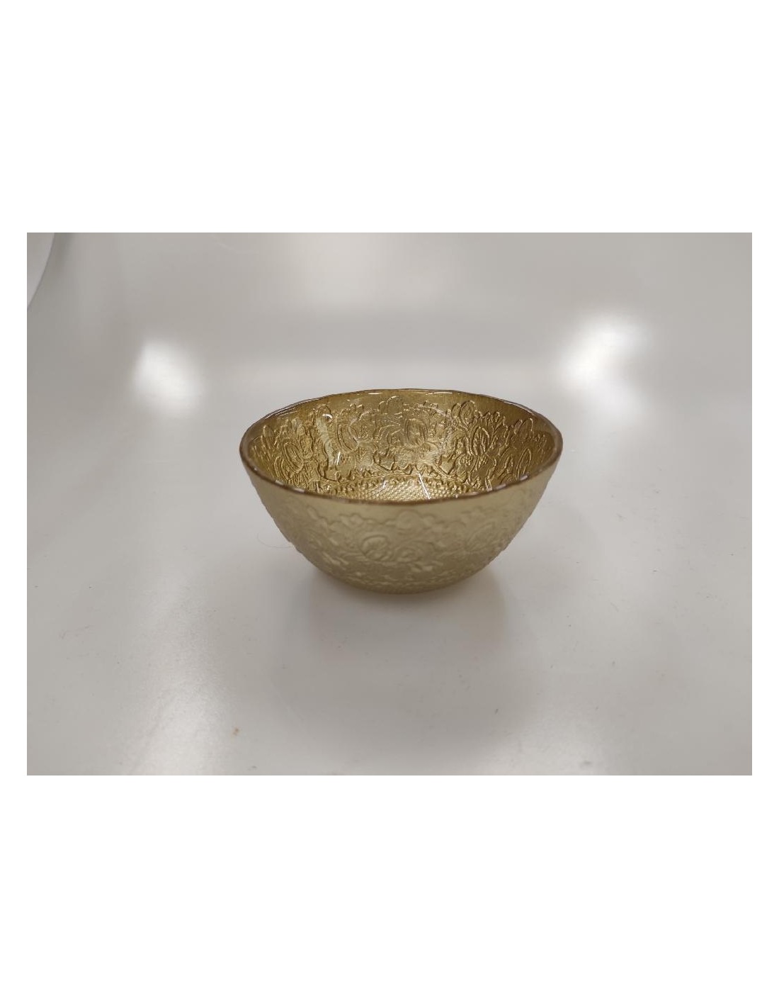 CIOTOLA 82128 VETRO ROMANTIC D10CM ORO