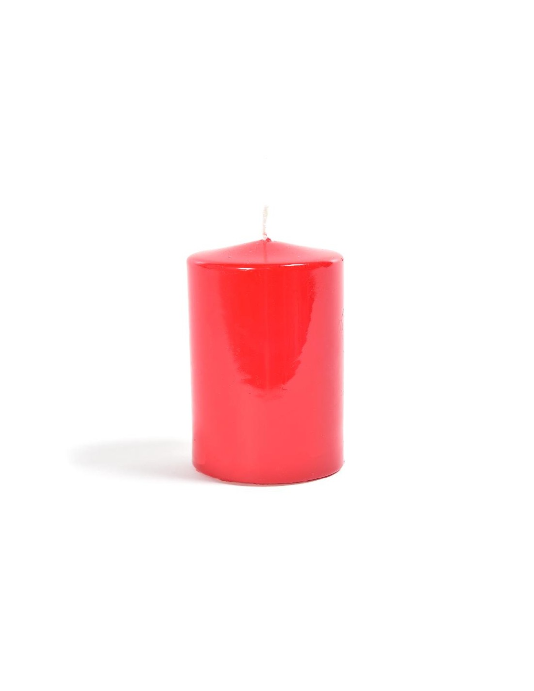 CANDELE E GIROCANDELE: vendita online Candela di Natale Pillar Lucida Rossa 10x9CM - La Magia di Natale illumina la tua casa ...