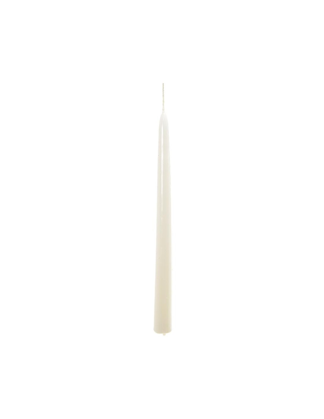 CANDELE E GIROCANDELE: vendita online Candela di Natale Stelo Lucida Avorio 29CM - La Magia di Natale illumina la tua casa in...