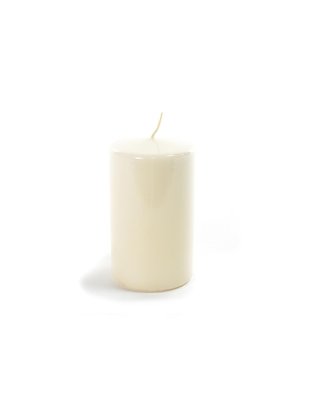 CANDELA 95486 PILLAR LUCIDA AVORIO 10X5CM