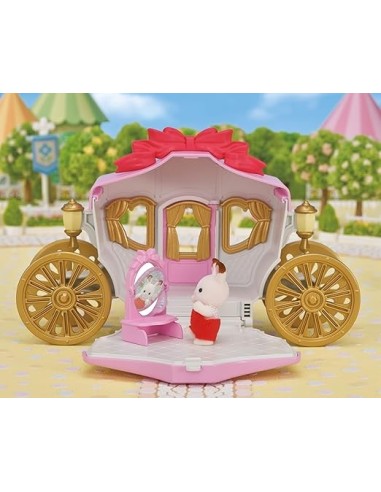 GIOCHI GIRL: vendita online SYLVANIAN FAMILIES 5543 Royal Carriage Set, Carrozza per Principessa, Coniglietto Chocolate Rabbi...